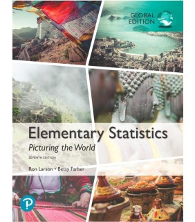 Pearson Education Elementary Statistics: Picturing the World, Global Edition