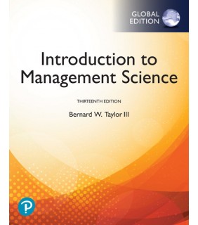 Pearson Education Introduction to Management Science, Global Edition