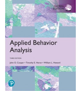Pearson Education Heg USA Applied Behavior Analysis, Global Edition
