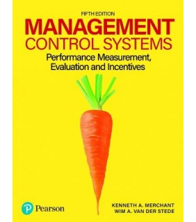 Pearson Education Management Control Systems 5E
