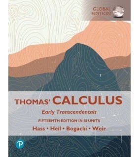 Pearson Education Thomas' Calculus 15E: Early Transcendentals