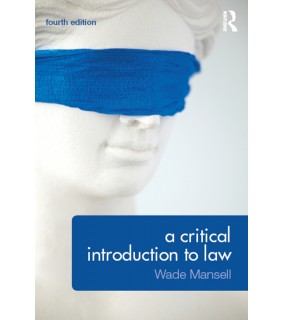Routledge ebook A Critical Introduction to Law 4E