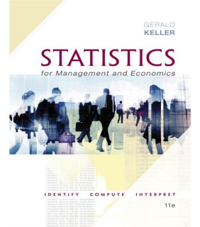 Cengage Learning Statistics for Management and Economics + XLSTAT Bind-in