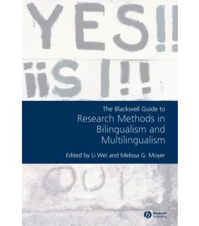 John Wiley & Sons The Blackwell Guide to Research Methods in Bilingualism and