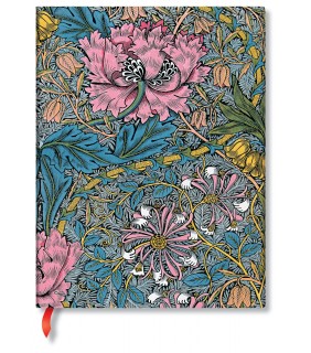 Paperblanks William Morris, Morris Pink Honeysuckle, Ultra Unlined