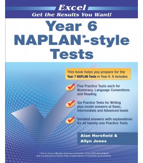 Pascal Press Excel NAPLAN*-style Tests Year 6