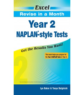 Pascal Press Excel Revise in a Month NAPLAN*-style Tests Year 2