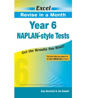 Pascal Press Excel Revise in a Month NAPLAN*-style Tests Year 6