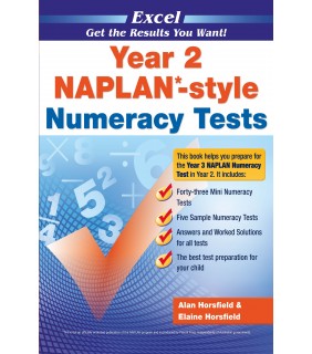 Pascal Press Excel NAPLAN*-style Numeracy Tests Year 2