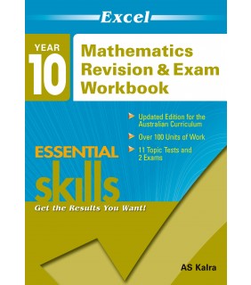 Pascal Press Excel Essential Skills: Mathematics Revision & Exam Workbook