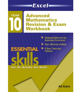 Pascal Press Excel Essential Skills: Advanced-level Mathematics Revision