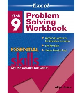 Pascal Press Excel Essential Skills: Problem Solving Workbook Year 9
