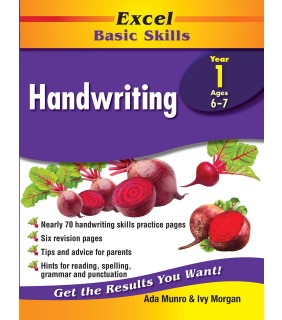 Pascal Press Excel Basic Skills Workbooks: Handwriting Year 1