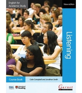 Garnet Education English for Academic Study: Listening Course Book with Audio