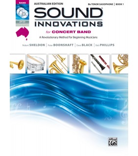 Alfred Sound Innovations Aust Tenor Sax Bk 1