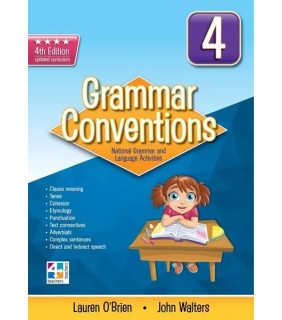 Teachers 4 Teachers Grammar Conventions Nat Book 4