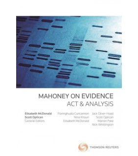Thomson Reuters eBook Mahoney on Evidence Act and Analysis