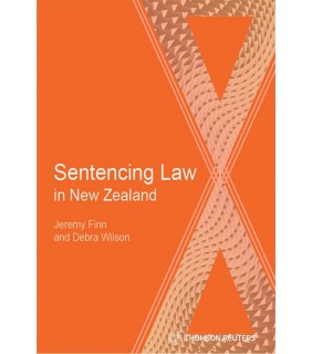 Thomson Reuters eBook Sentencing Law in New Zealand