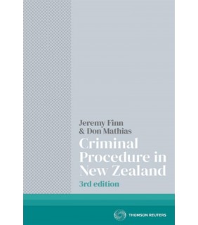Thomson Reuters eBook Criminal Procedure in New Zealand