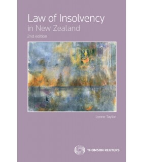 Thomson Reuters eBook Law of Insolvency in New Zealand
