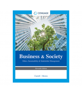 Cengage Learning ebook Business & Society : Ethics, Sustainability & Stakeholder