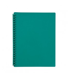  Display Book A4 Green 20 Pocket Refillable