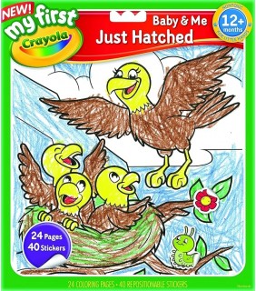 ASSORTED Crayola My 1st Crayola Color & Sticker Books (A)