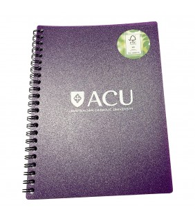 ACU A5 140pg Notebook - Purple