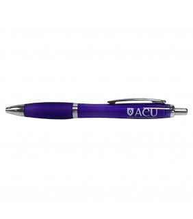 Viva Ballpoint Plastic Pen - Purple