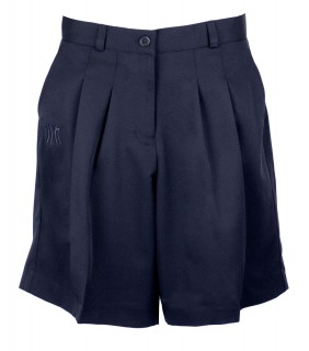Shorts Formal Navy Twin Pleat Girls