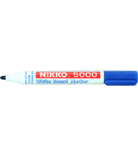 Nikko Whiteboard Marker Blue 5000 Single Dry Erase
