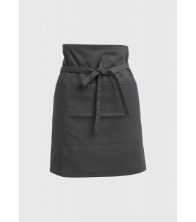 Apron Short Waisted Black
