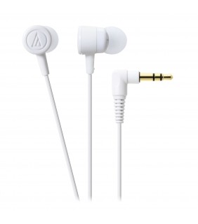 Audio Technica 'dip' colour in-ears - WHITE