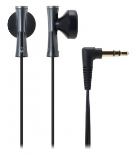 Audio Technica 'Juicy' ear-buds with 13.5mm driver - Black