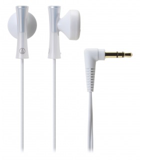 Audio Technica 'Juicy' ear-buds with 13.5mm driver - White