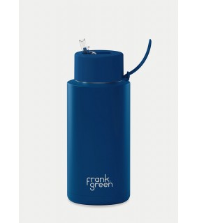 Ceramic Reusable Bottle - Deep Ocean - 1 Litre