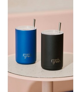 Iced Coffee Cup with Straw - Midnight