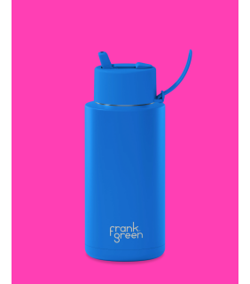 34oz Stainless Steel Reusable Bottle Blue Lagoon Limited Edi
