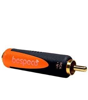 Bespeco Mono Jack 3.5mm Female to RCAMale Adaptor SLAD205