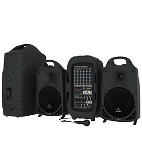 Behringer Compact 2000-Watt 8-Channel Portable PA System
