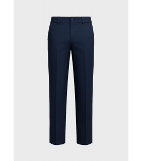 Navy Boys Single Pleat Expander Trouser 