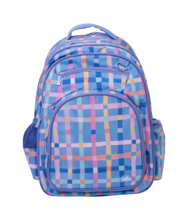 Spencil Big Kids Backpack - Pastel Plaid