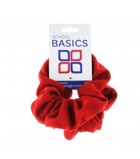 Pritti Basics Scrunchie Large 2pk Red