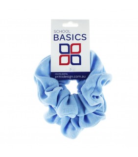 Pritti Basics Scrunchie Large 2pk Light Blue