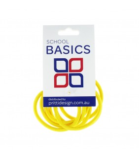 Pritti Basics Elastics Snag Free 8pk Gold