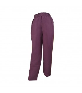 Pant Track Microfiber Maroon