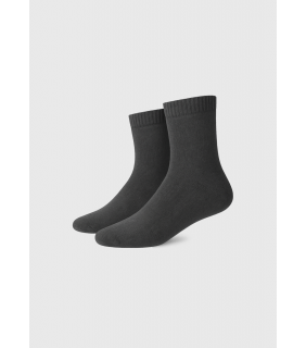 Columbine Grey Sock 3PK Crew