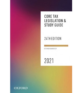 Core Tax Legislation and Study Guide 2021