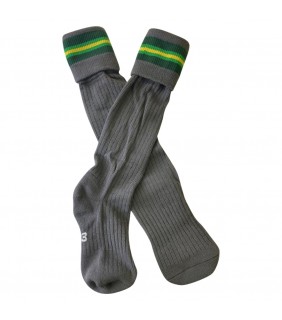Grey Sock Knee High 1pk
