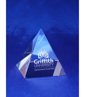 Griffith University Crystal Pryamid 60mm